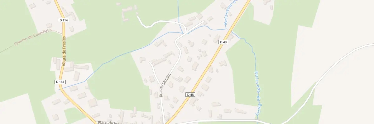 Plan du 8 Rue du Moulin à Bully