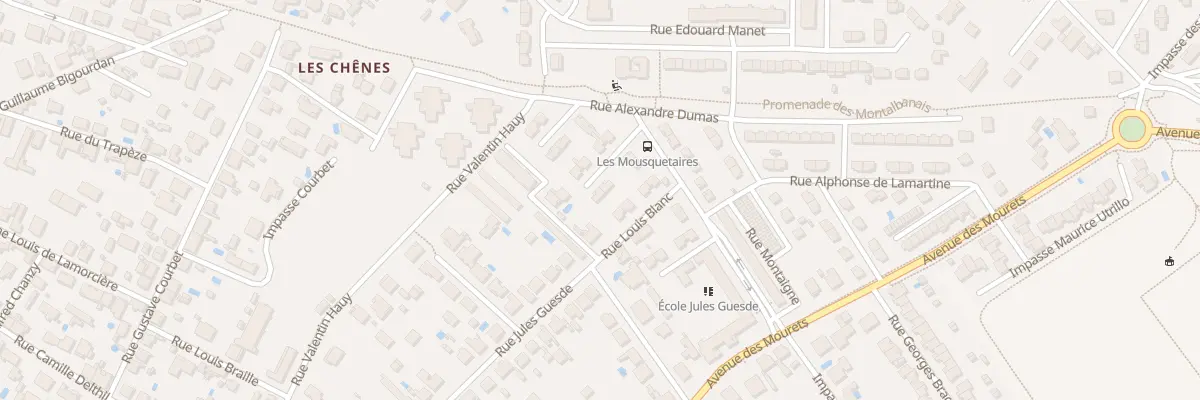 Plan du 3 Imp Maximilien de Robespierre à Montauban