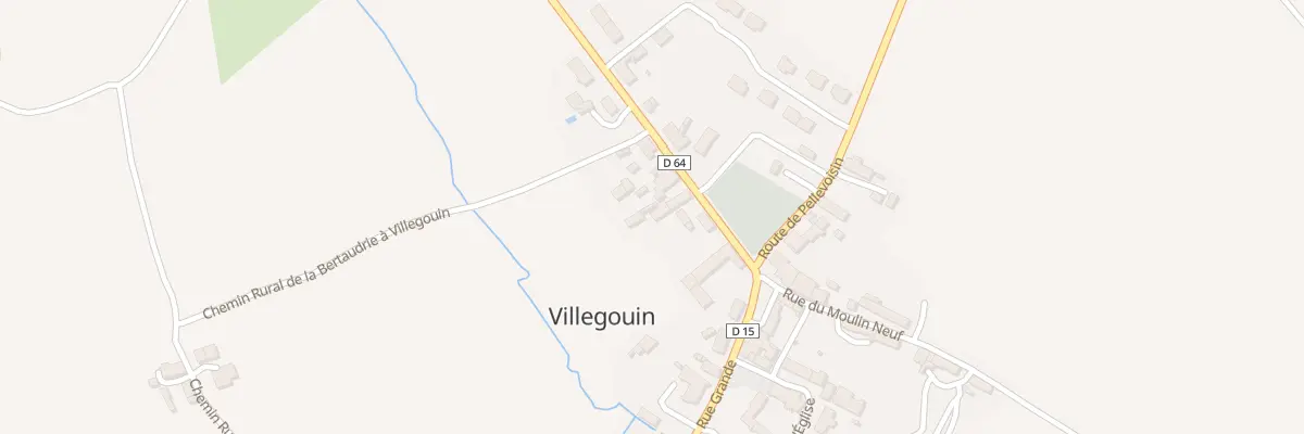 Plan du 5018 Le Bourg à Villegouin