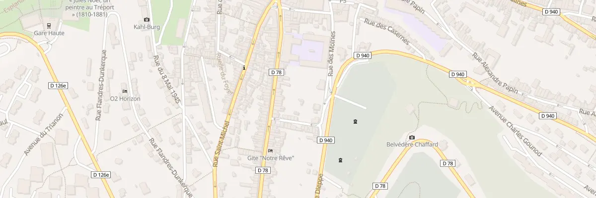 Plan du 37 Rue Suzanne au Tréport