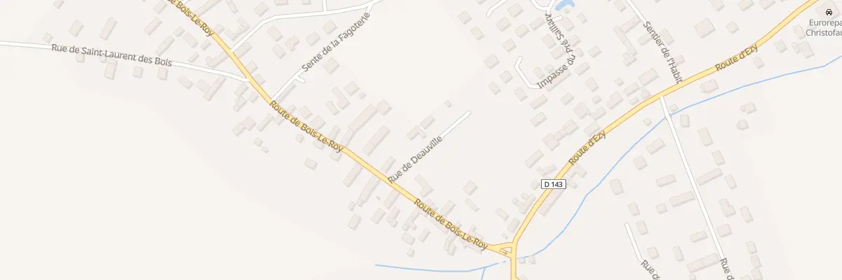 Plan du 4 Rue de Deauville à Croth