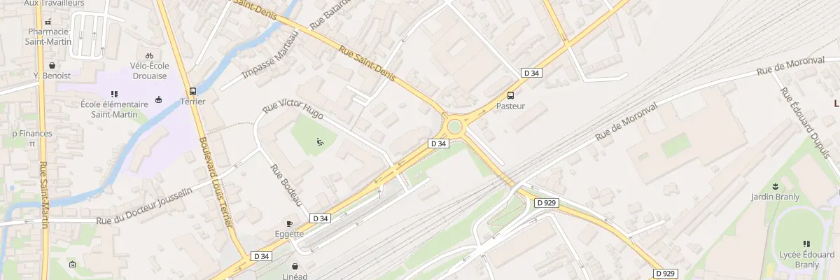 Plan du 58 Rue Saint-denis à Dreux