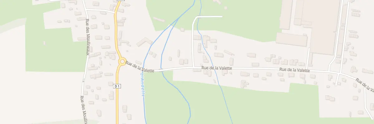 Plan du 3 Rue de la Valette à Perriers-sur-Andelle