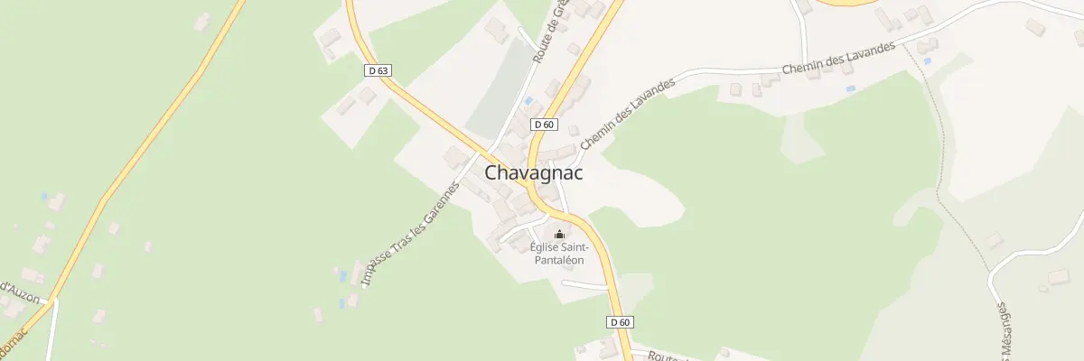 Plan du 2 Rte des Pins aux Coteaux Périgourdins