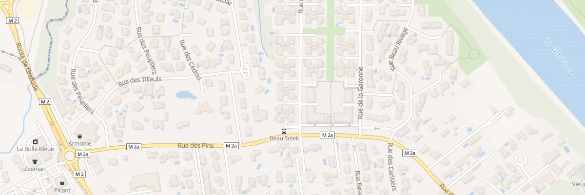 Plan du 9 Rue de la Source à Beauzelle