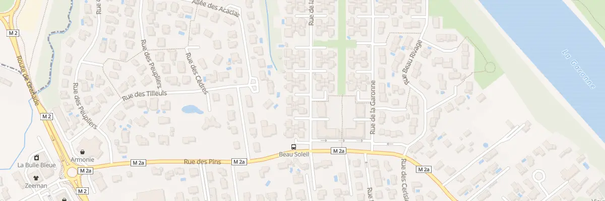 Plan du 15 Rue de la Source à Beauzelle