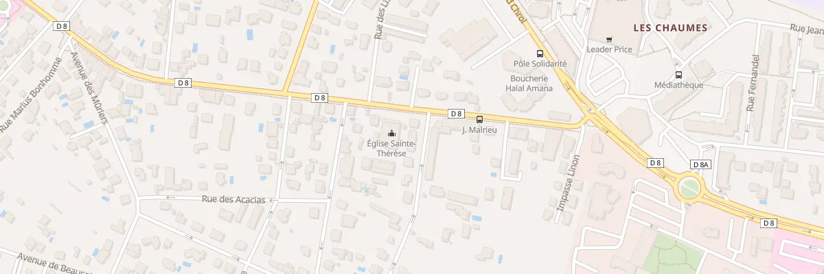 Plan du 383 Rue Fragneau à Montauban