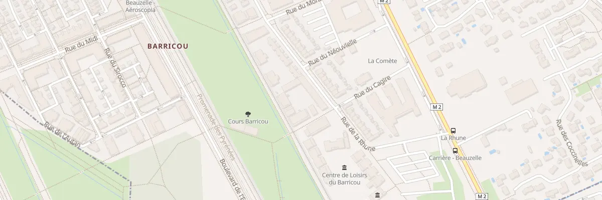 Plan du 4 Rue de la Rhune à Beauzelle