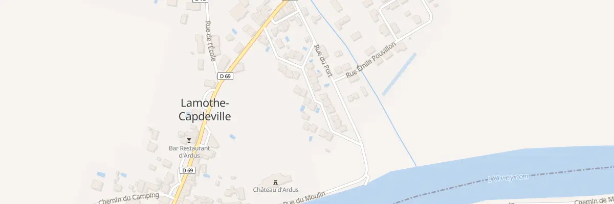 Plan du 20 Port Ardus à Lamothe-Capdeville