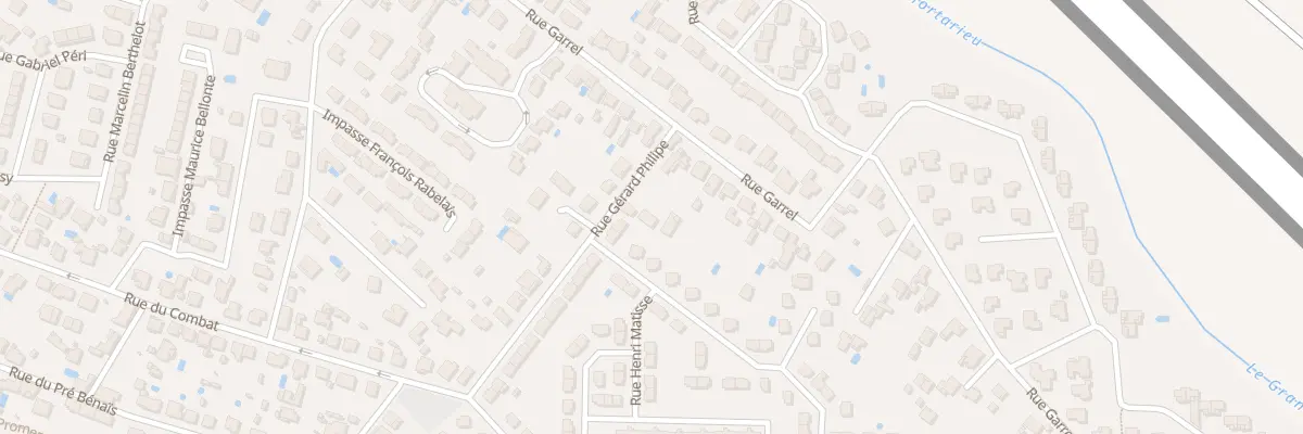 Plan du 546 Rue Garrel à Montauban