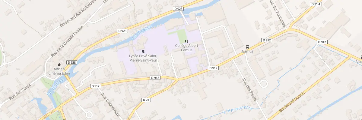 Plan du 3 Av du Général Leclerc à Dreux