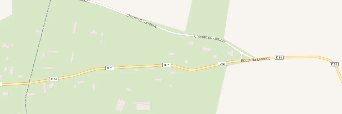 Plan du 1312 Rte du Lemont à Héronchelles