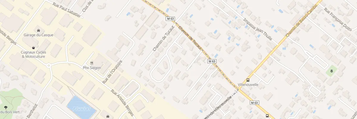 Plan du 9B Rue du Docteur Jean Reygasse à Cugnaux