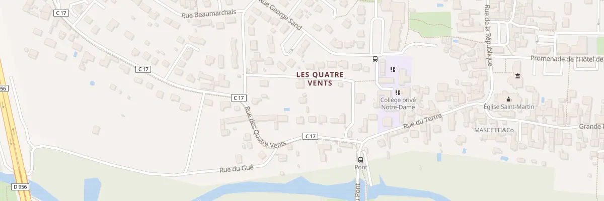 Plan du 12B Rue des 4 Vents à Vineuil
