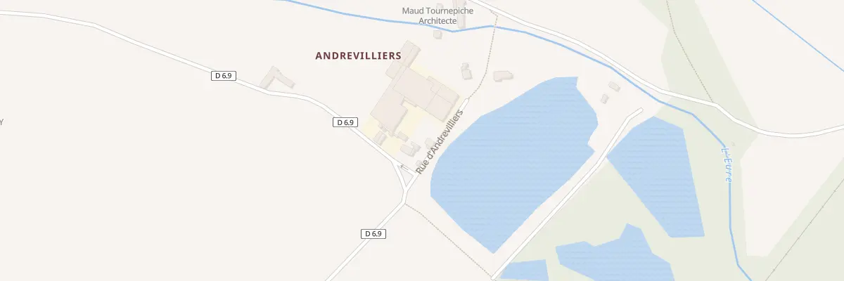 Plan du 5 Andrevilliers à Saint-Georges-sur-Eure