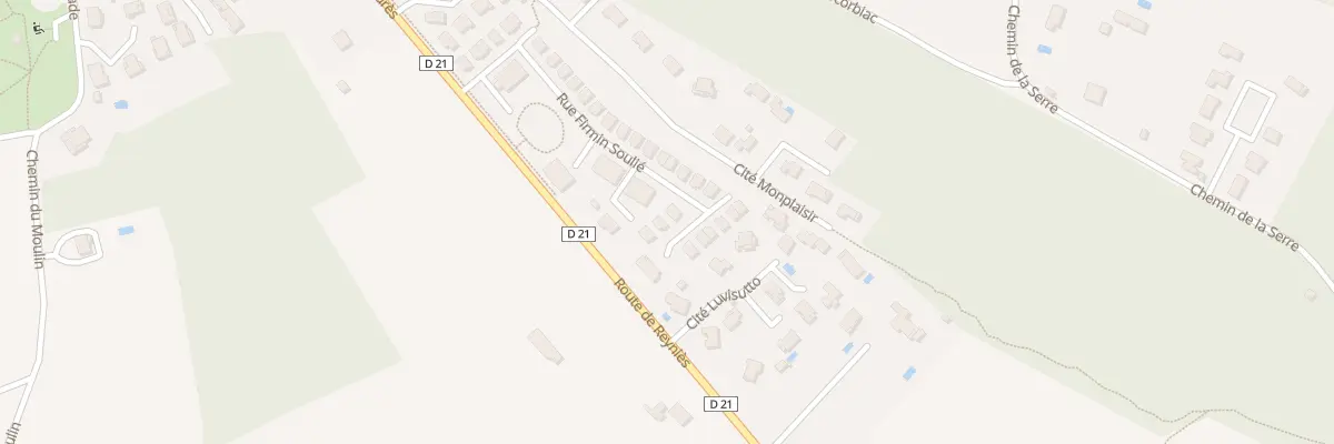 Plan du 10 Rue Firmin Soulie à Corbarieu