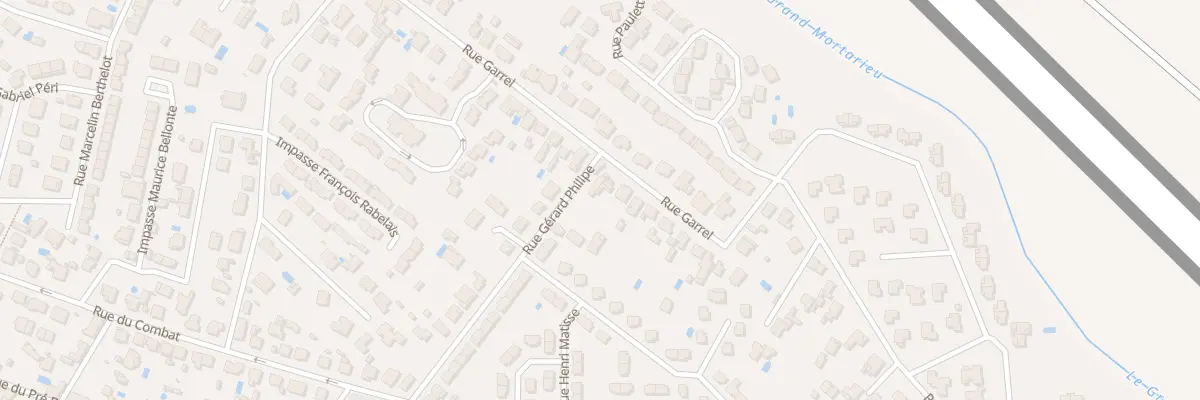 Plan du 542 Rue Garrel à Montauban