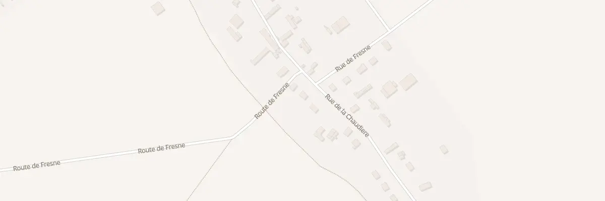 Plan du 2B Rue de la Chaudiere à Cuverville