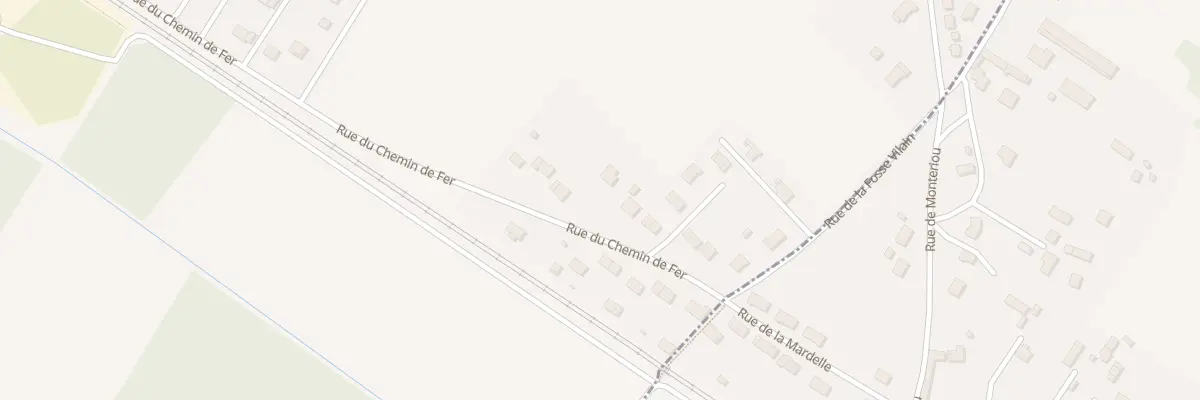Plan du 12 Rue du Chemin de Fer à Saint-Romain-sur-Cher