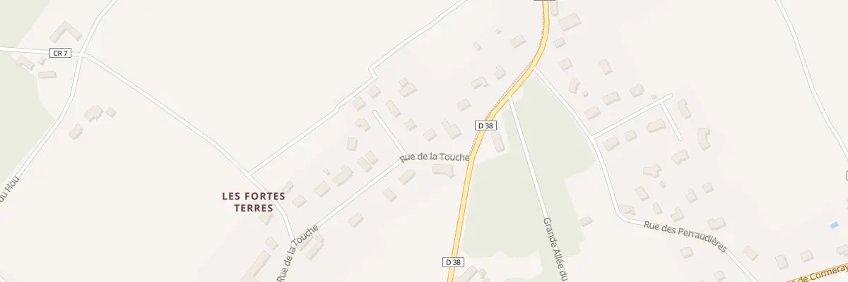 Plan du 2 Imp Marcel Cazin à Chitenay