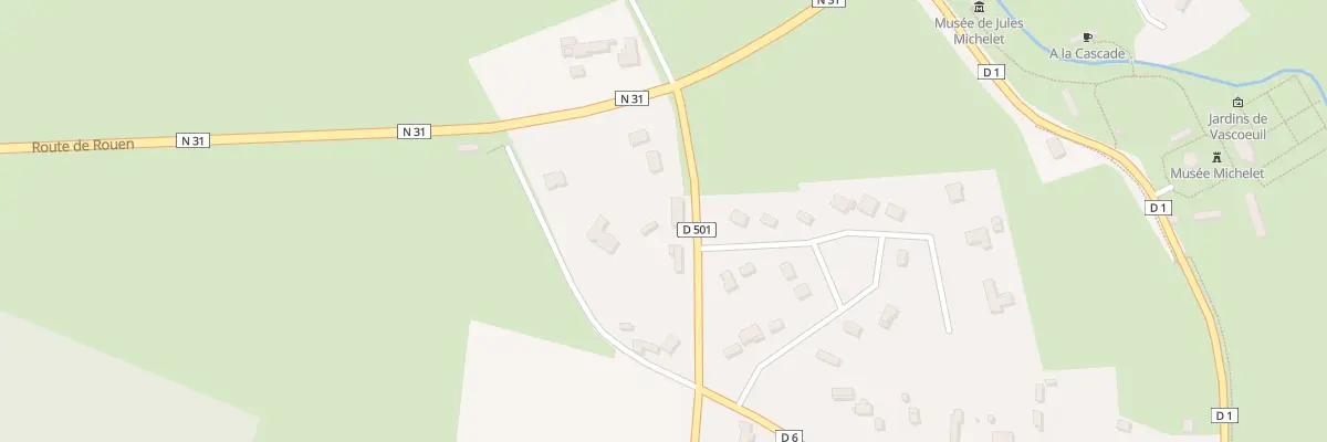 Plan du 10 Rue de l’Ile Dieu à Vascœuil