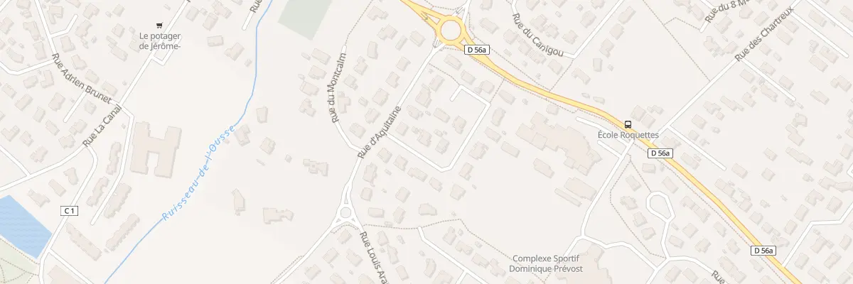 Plan du 1 Rue de l’Arbizon à Roquettes