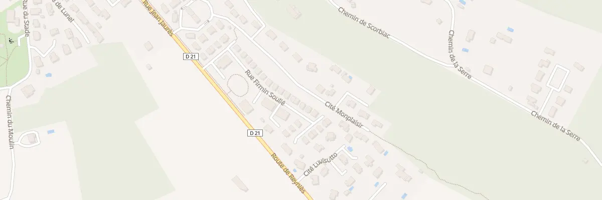 Plan du 35 Rue Firmin Soulie à Corbarieu