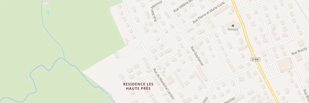 Plan du 16 Rue du Mal Leclerc à Pacy-sur-Eure