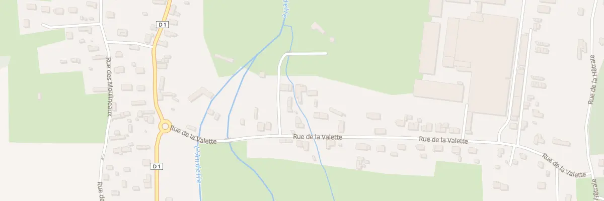 Plan du 13 Rue de la Valette à Perriers-sur-Andelle
