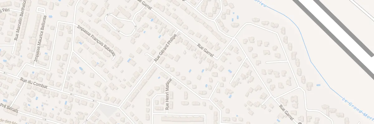 Plan du 582 Rue Garrel à Montauban