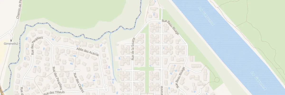 Plan du 30 Rue de la Source à Beauzelle