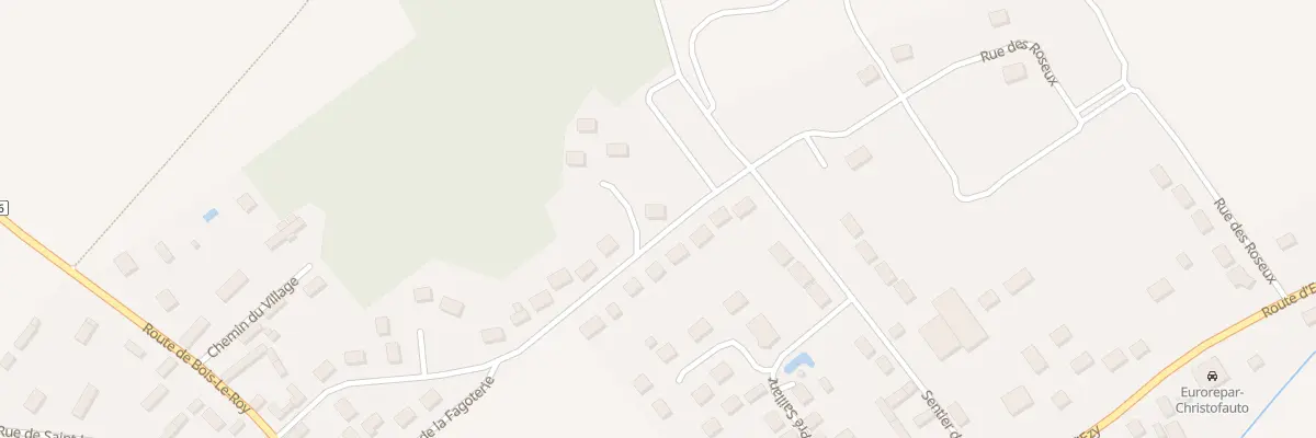 Plan du 39 Rue de la Fagoterie à Croth