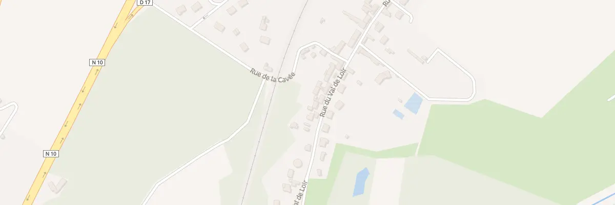 Plan du 82 Rue du Val de Loir à Bonneval