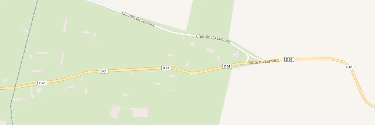 Plan du 1288 Rte du Lemont à Héronchelles