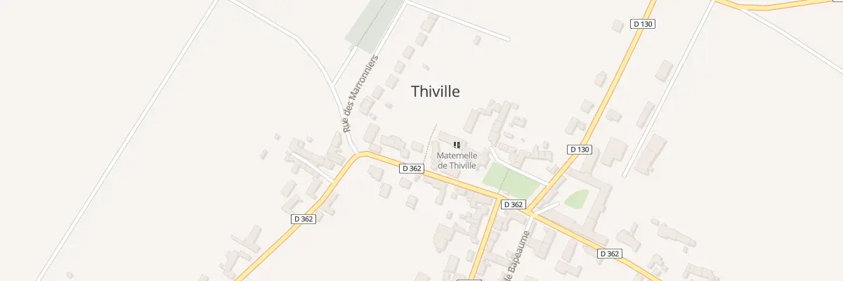 Plan du 6 Rue de Châteaudun à Thiville