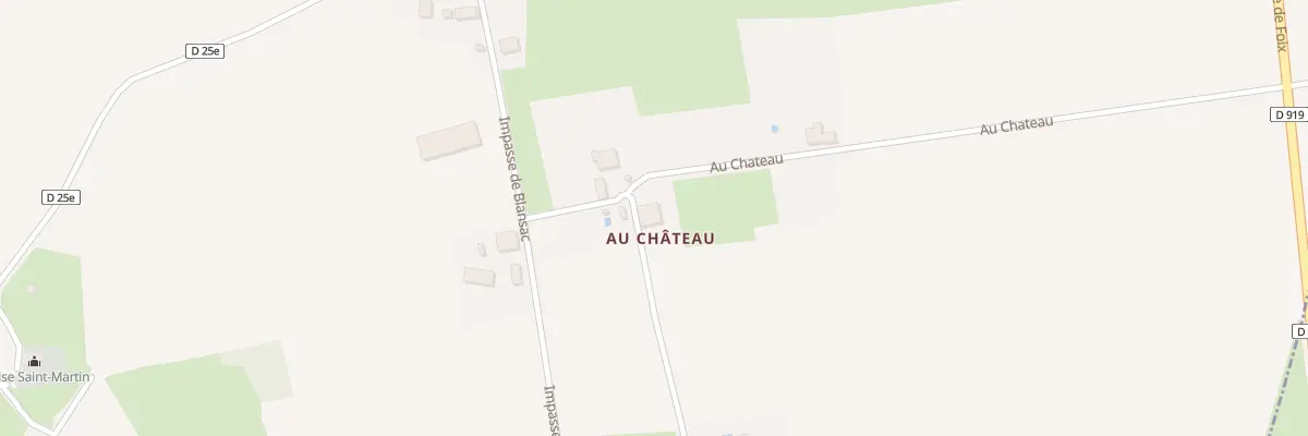 Plan du 257 Imp de Blansac à Massabrac