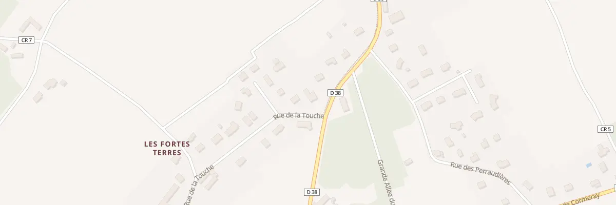 Plan du 26 Rue de la Touche à Chitenay