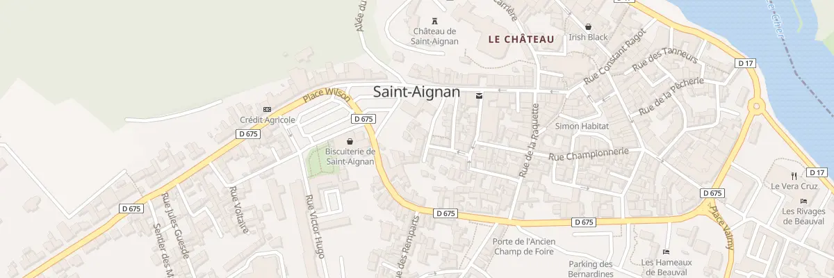 Plan du 4 Rue de l’Ancien Collège à Saint-Aignan