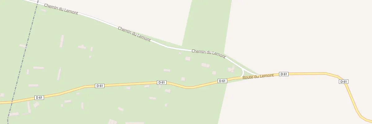 Plan du 167 Che du Lemont à Héronchelles