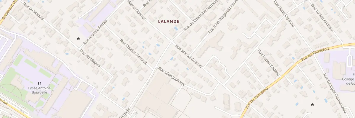 Plan du 392 Rue Marcel Guerret à Montauban