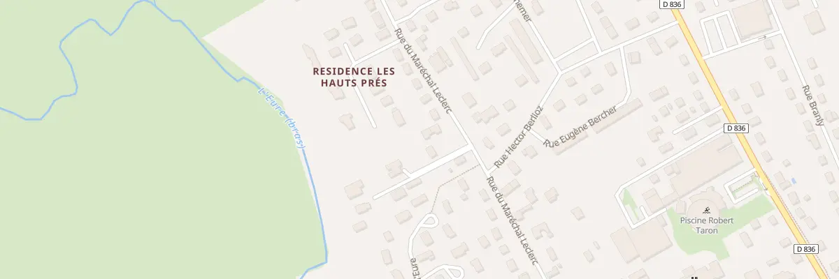 Plan du 25B Rue du Mal Leclerc à Pacy-sur-Eure