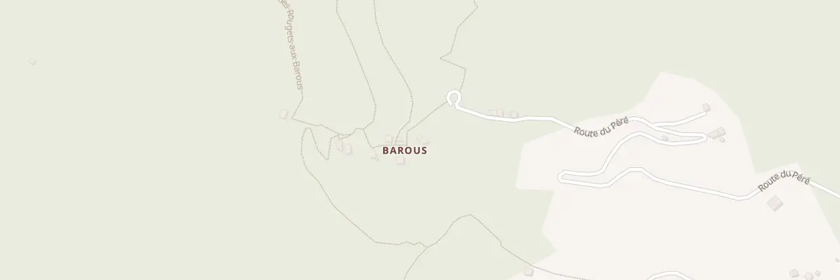 Plan du 33 Les Barous à Boussenac