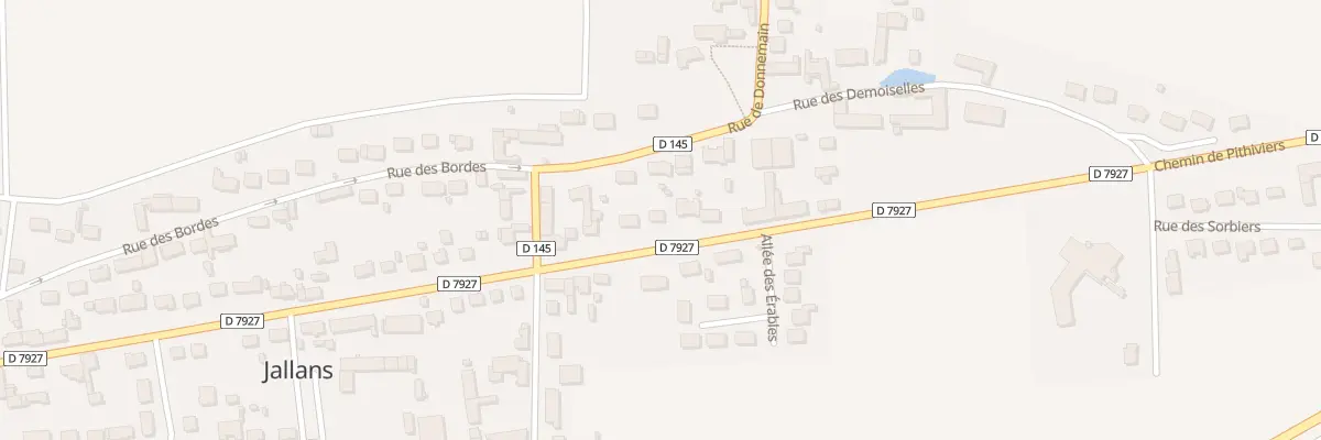 Plan du 8 Rue du Douze Mai à Jallans