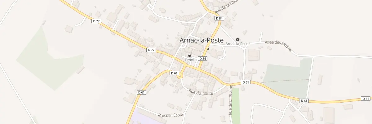Plan du 11 Pl de l’Eglise à Arnac-la-Poste