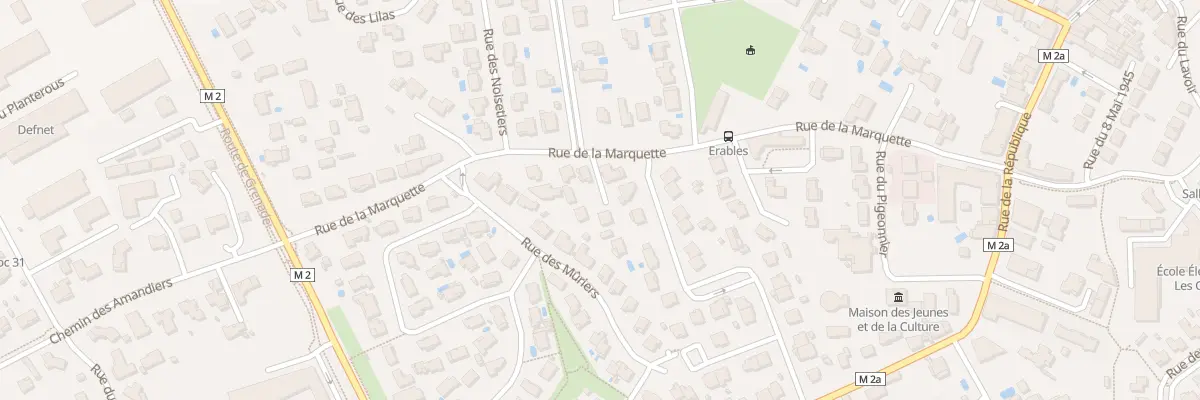 Plan du 11 Rue de la Marquette à Beauzelle