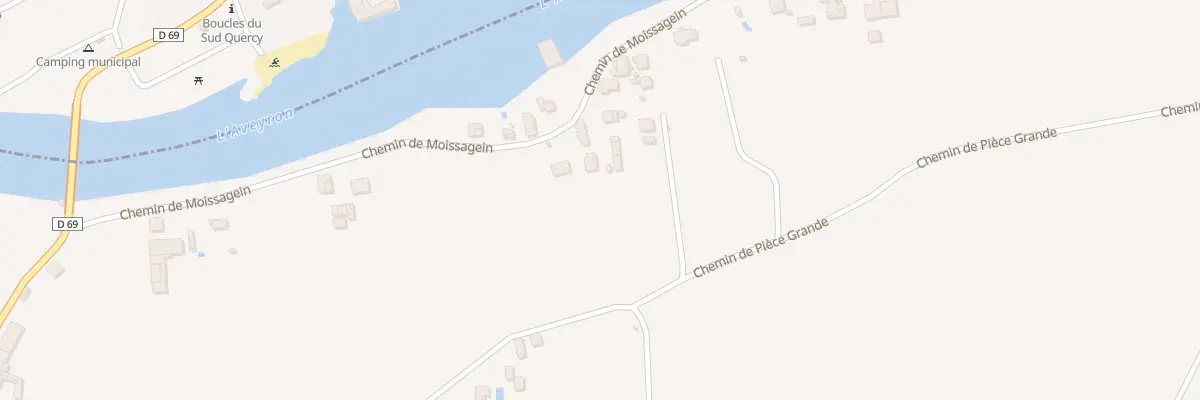 Plan du 448 Che de Moissagein à Montauban