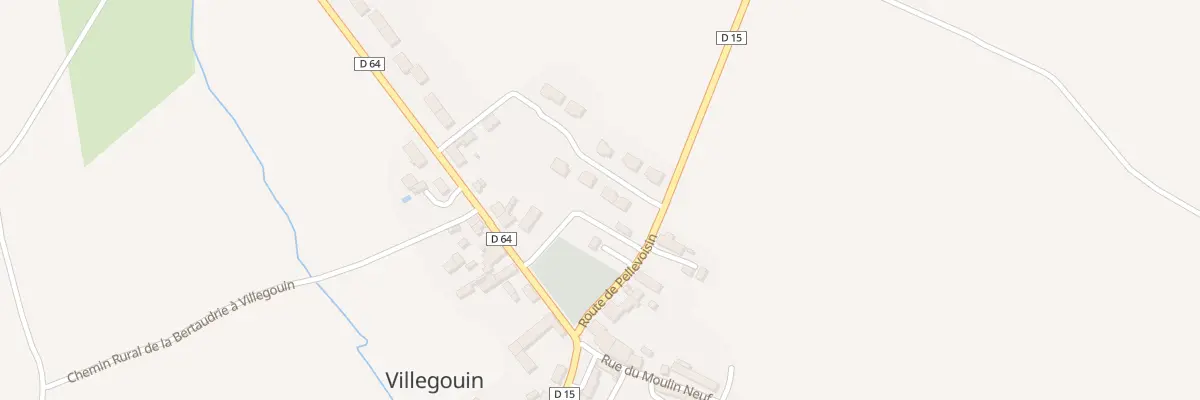 Plan du 3 Rue des Ac. d’Afn à Villegouin