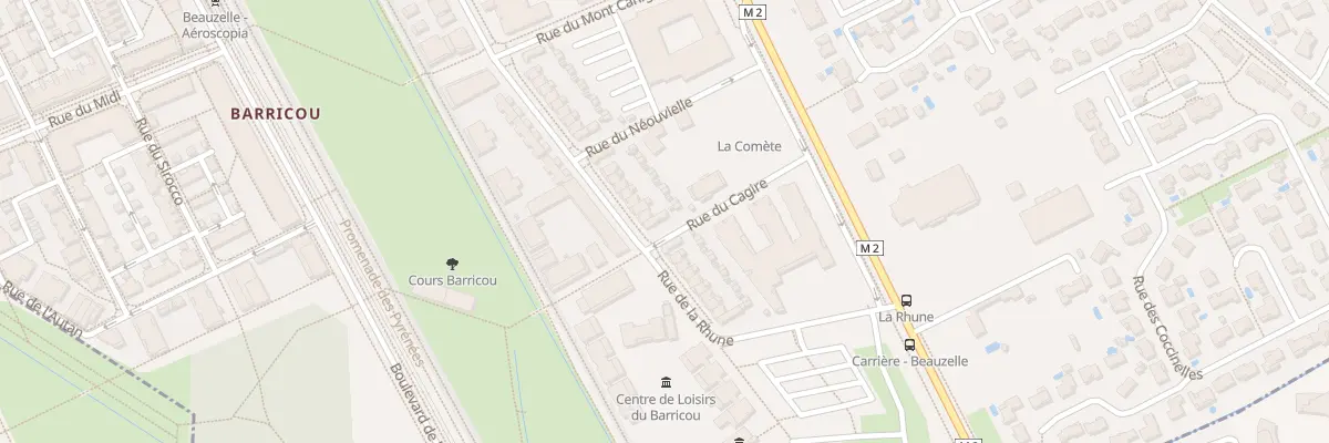 Plan du 37 Rue de la Rhune à Beauzelle
