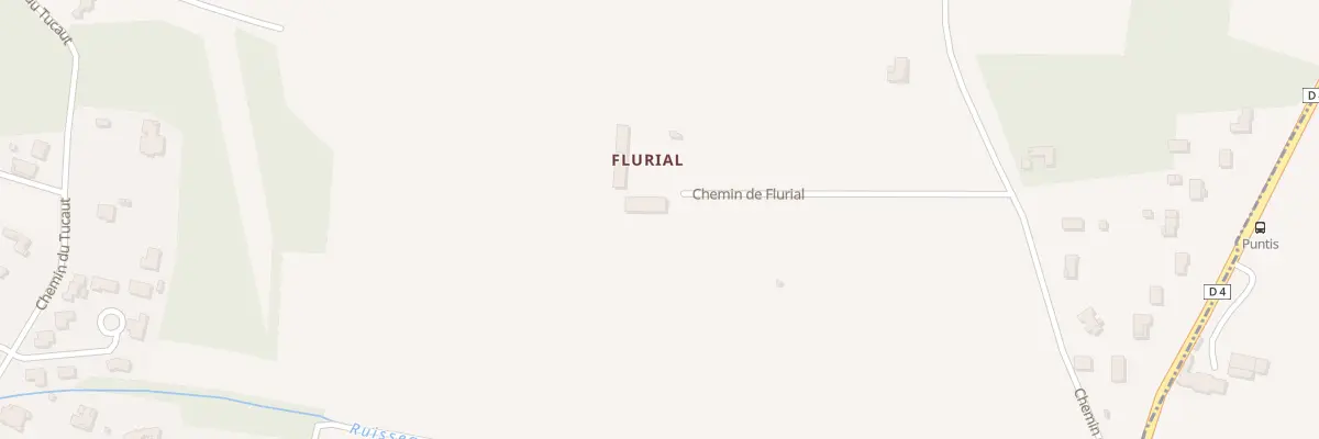 Plan du 255 Che du Flurial à Eaunes