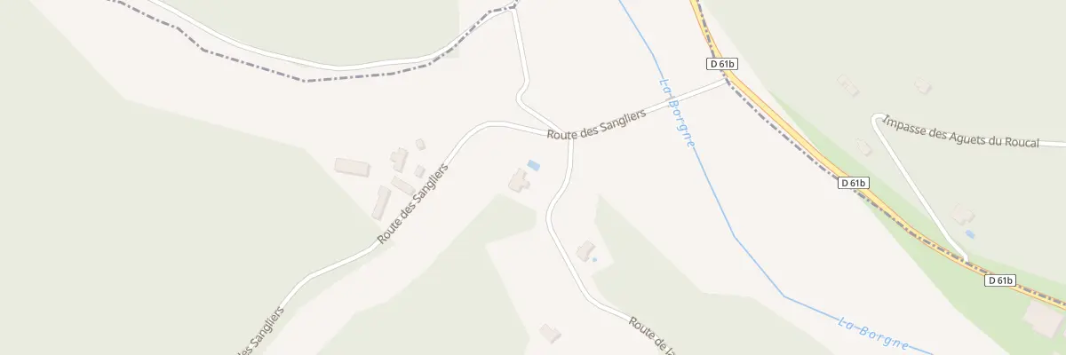Plan du 54 Rte de la Borie à Carlux